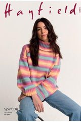 Sirdar Hayfield Spirit DK Pattern 10796 - Sweater