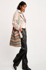 Sirdar Jewelspun with Wool Chunky Pattern 10809 - Rippled Mineral Bag