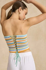 Sirdar Stories DK Pattern 10831 - Lace Me Up Crochet Tube Top