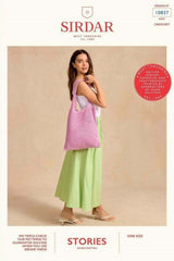 Sirdar Stories DK Pattern 10837 - Colour Pop Crochet Tote