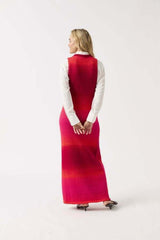 Sirdar Jewelspun Ombre Aran Pattern 10846 - Sleek Sleeveless Maxi Dress