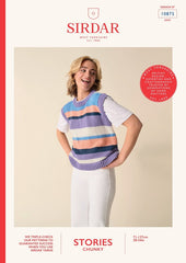 Sirdar Stories Chunky Pattern 10875 - Today's Mood Tank