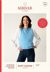 Sirdar Soft Down DK Pattern 10885 - Lofty Layer Vest