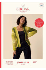 Sirdar Jewelspun Ombre Aran Pattern 10925 - Colour Pulse Crochet Jacket