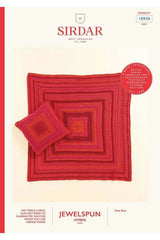 Sirdar Jewelspun Ombre Aran Pattern 10930 - Radiant Crochet Blanket