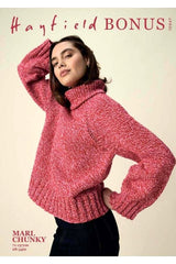 Sirdar Hayfield Bonus Marl Chunky Pattern 10947 - Meld Roll Neck Sweater