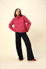 Sirdar Hayfield Bonus Marl Chunky Pattern 10947 - Meld Roll Neck Sweater