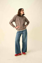 Sirdar Hayfield Bonus Marl Chunky Pattern 10948 - Mingle High Neck Sweater