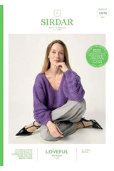 Sirdar Loveful Bio Blend Chunky Pattern 10970 - Perennial Sweater