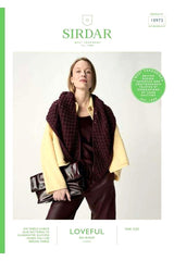 Sirdar Loveful Bio Blend Chunky Pattern 10973 - Canopy Shawl
