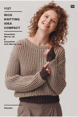 Rico Essentials Soft Merino Aran & Merino DK Pattern 1127 - Sweater