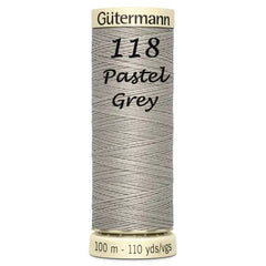 Haberdashery - Gütermann Sew-all thread 100m - Black/White/Grey/Cream/Yellow/Orange