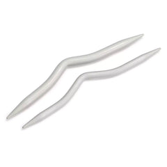 Prym Cable Stitch Knitting Needles Set Of 2 - Sizes 2.5mm, 4mm.