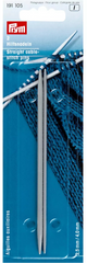 Prym Cable Stitch Knitting Needles Set Of 2 - Sizes 2.5mm, 4mm.
