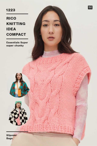 Rico Essentials Super Super Chunky Pattern 1223 - Slipover & Bag