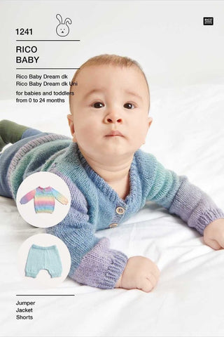 Rico Baby Dream DK Pattern 1241 - Jacket, Jumper & Shorts
