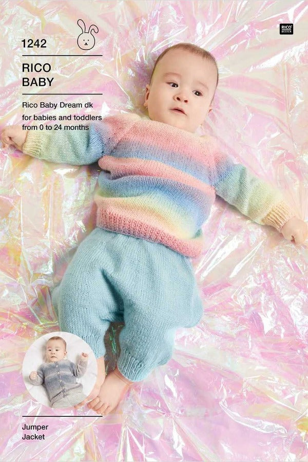 Rico Baby Dream DK Pattern 1242 - Jacket & Jumper
