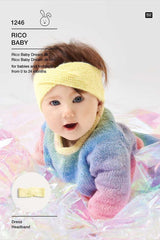Rico Baby Dream DK Pattern 1246 - Dress & Headband