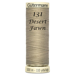 Haberdashery - Gütermann Sew-all thread 100m - Beige/Brown