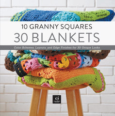 Book - 10 Granny Squares - 30 Blankets By Margaret Hubert