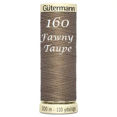 Haberdashery - Gütermann Sew-all thread 100m - Beige/Brown