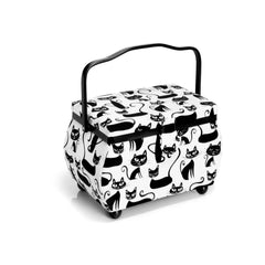 Haberdashery - Sewing Basket - Cats Design