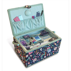 Haberdashery - Sewing Basket - Needle & Thread Design