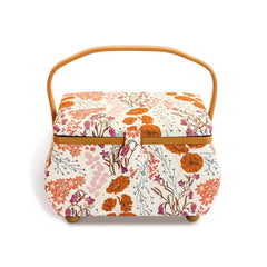Haberdashery - Sewing Basket - Butterfly & Bluebell Design