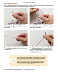 How To Embroider Texture and Pattern Book