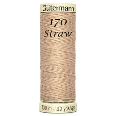 Haberdashery - Gütermann Sew-all thread 100m - Beige/Brown