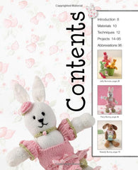 Knitted Rabbits Book by Val Pierce