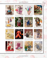 Knitted Rabbits Book by Val Pierce