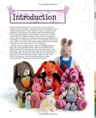 Knitted Rabbits Book by Val Pierce