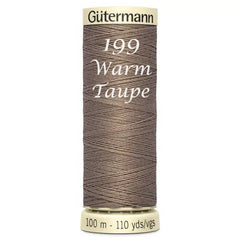 Haberdashery - Gütermann Sew-all thread 100m - Beige/Brown