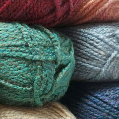 Stylecraft Impressions & Highland Heathers Aran Pattern 10271 - Ribbed Jackets