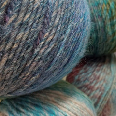 Sirdar Jewelspun with Wool Chunky Pattern 10707 - Ripple Blanket & Cushion