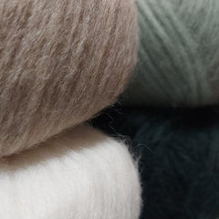 MODE at Rowan Softest Alpaca Pattern MIP77 - Heather Hat & Wrap by Georgia Farrell