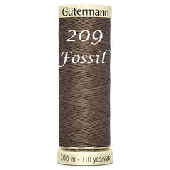 Haberdashery - Gütermann Sew-all thread 100m - Beige/Brown