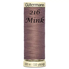 Haberdashery - Gütermann Sew-all thread 100m - Beige/Brown