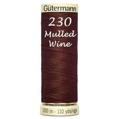 Haberdashery - Gütermann Sew-all thread 100m - Beige/Brown