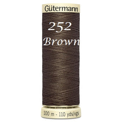 Haberdashery - Gütermann Sew-all thread 100m - Beige/Brown