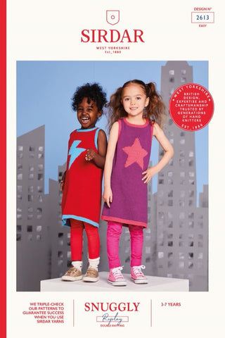 Sirdar Snuggly Replay DK Pattern 2613 - Speed of Light Tunic