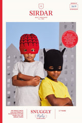 Sirdar Snuggly Replay DK Pattern 2619 - Super Power Hats