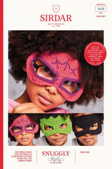 Sirdar Snuggly Replay DK Pattern 2620 - Crochet Alter Ego Masks