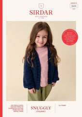 Sirdar Snuggly Chunky Pattern 2632 - Nordic Nature Cardigan