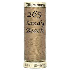 Haberdashery - Gütermann Sew-all thread 100m - Beige/Brown