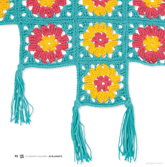 Book - 10 Granny Squares - 30 Blankets By Margaret Hubert