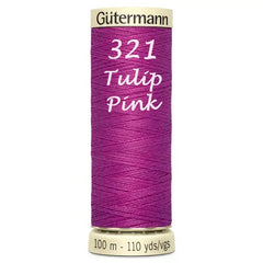 Haberdashery - Gütermann Sew-all thread 100m - Red/Pink