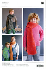 Rico Essentials Soft Merino Aran Pattern 343 - Cable Jumper & Scarves