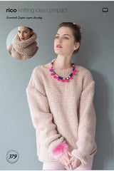 Rico Essentials Super Super Chunky Pattern 379 - Sweater & Snood
